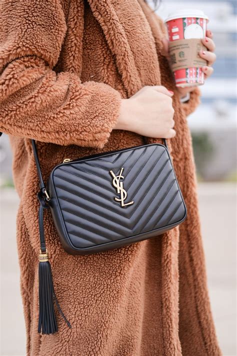 ysl lou camera bag celebrities|ysl lou camera bag authentic.